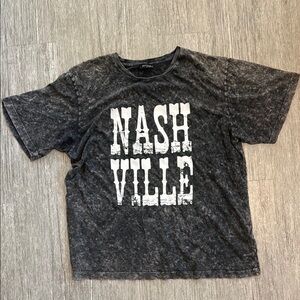 Nashville Graphic Women’s T-Shirt - Black